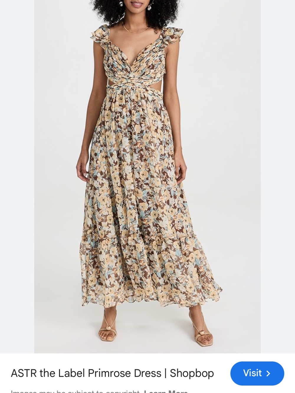 ASTR the label Women's Primrose Dress size S